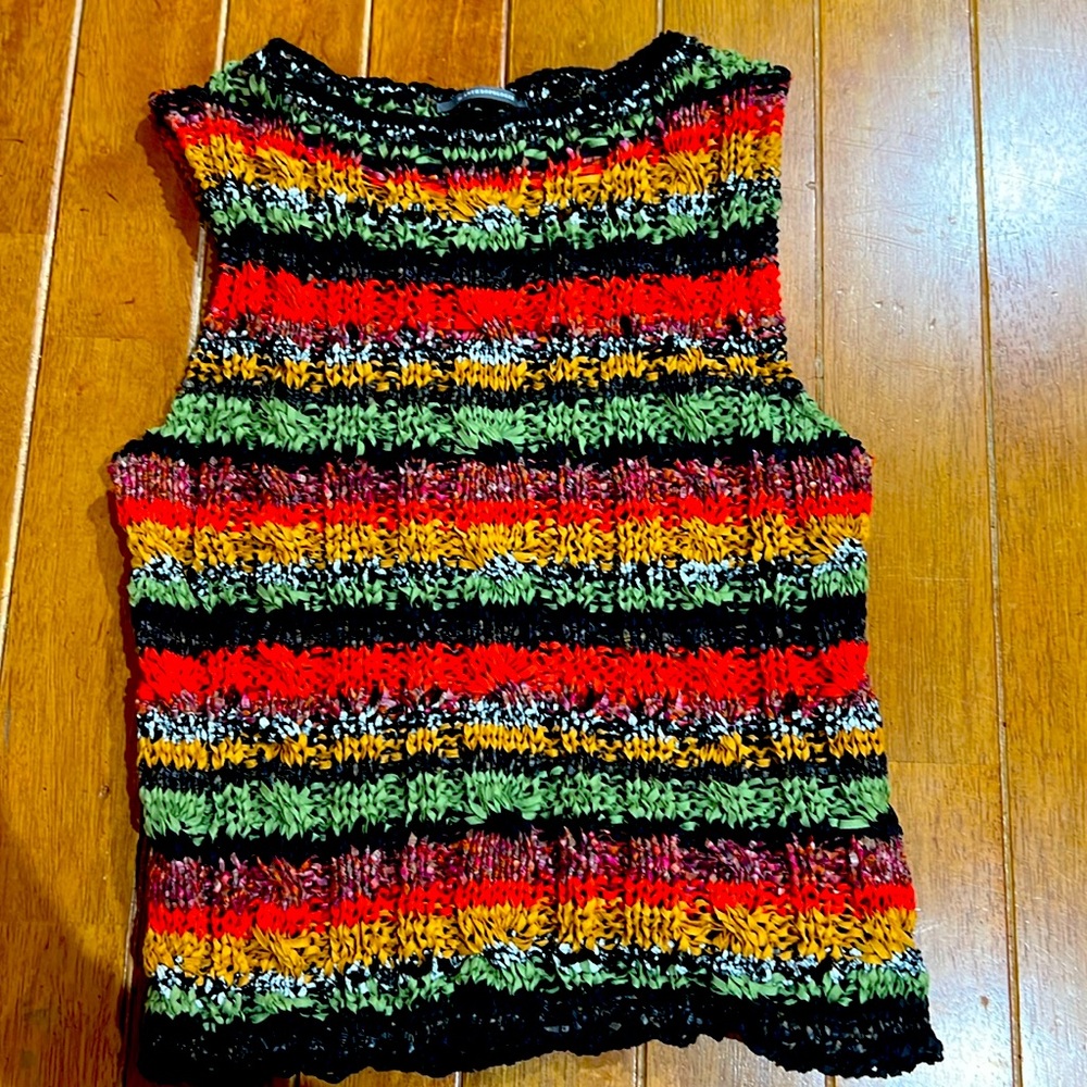 Anthropology “ Audra” sweater tank size S. NWOT. Never worn.